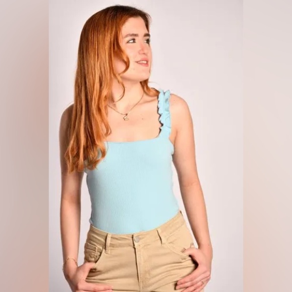 Blue Entro bodysuit size M